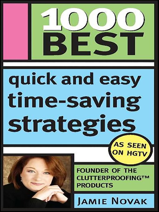 Cover image for 1000 Best Quick and Easy Time-Saving Strategies
